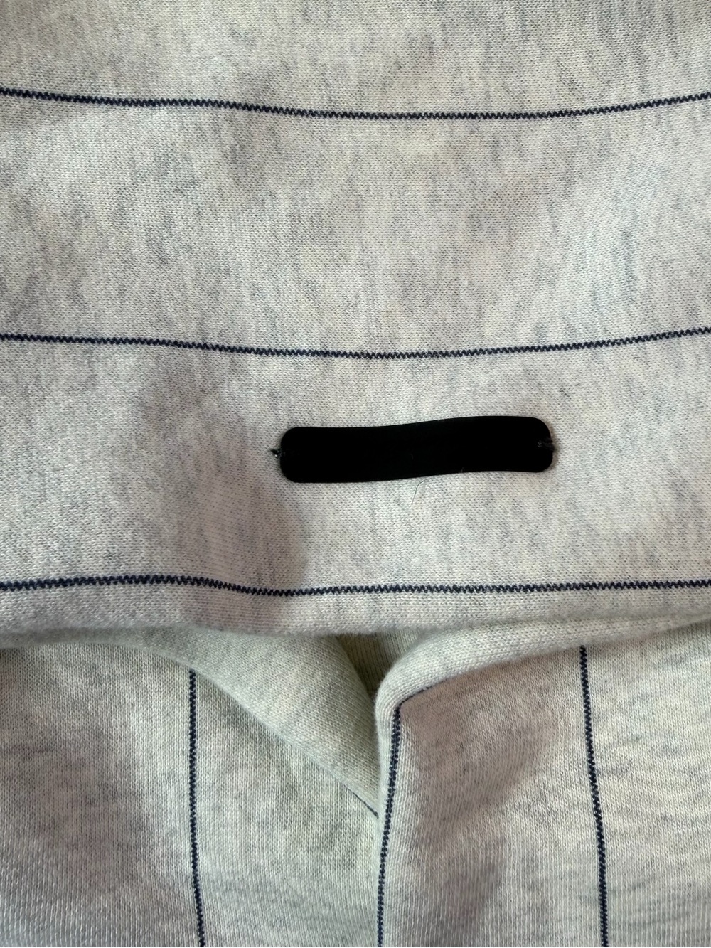 Fear of God ESSENTIALS New York Yankees MLB Sport Pinstripe Hoodie Sweatshirt XL - Picture 7 of 9